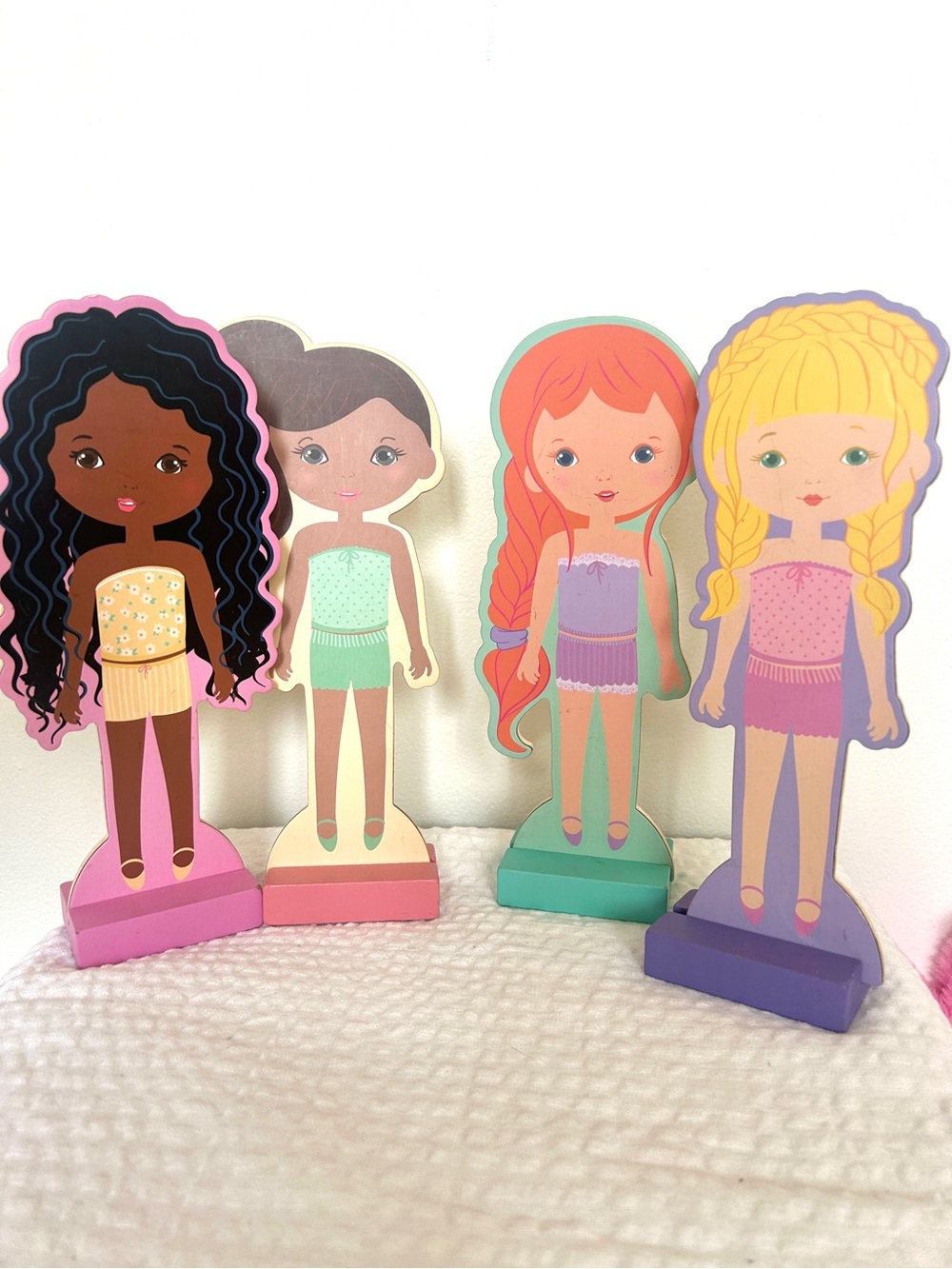 Magnetic Dress-Up Pretend Play Set with Travel Bag by Story Magic - Picture 2 of 7